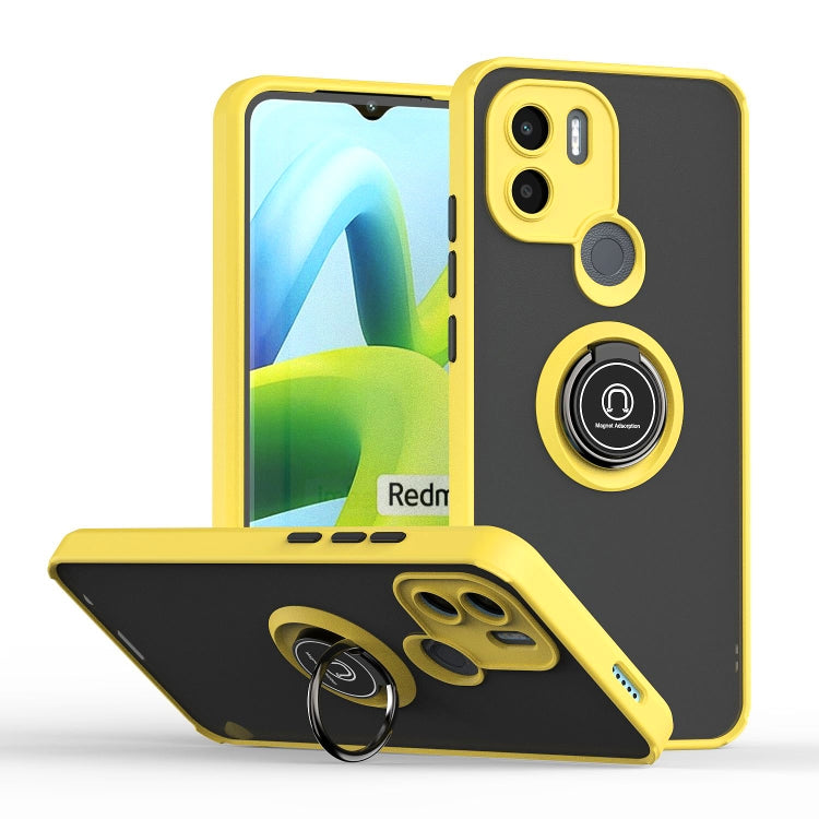 For Xiaomi Redmi A1+ Q Shadow 1 Series TPU + PC Phone Case with Ring