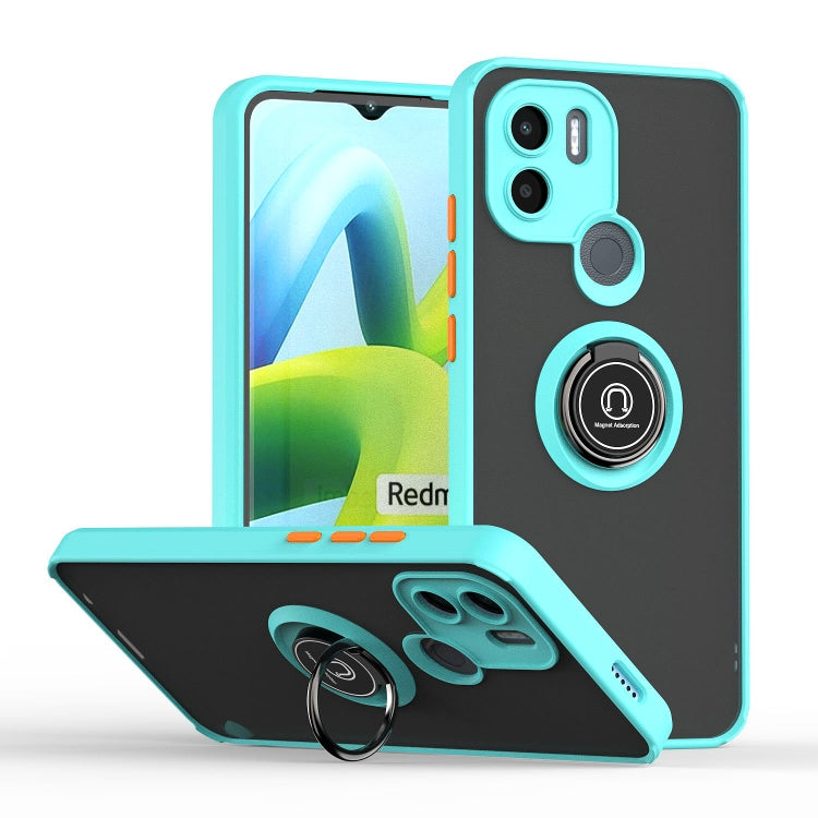 For Xiaomi Redmi A1+ Q Shadow 1 Series TPU + PC Phone Case with Ring