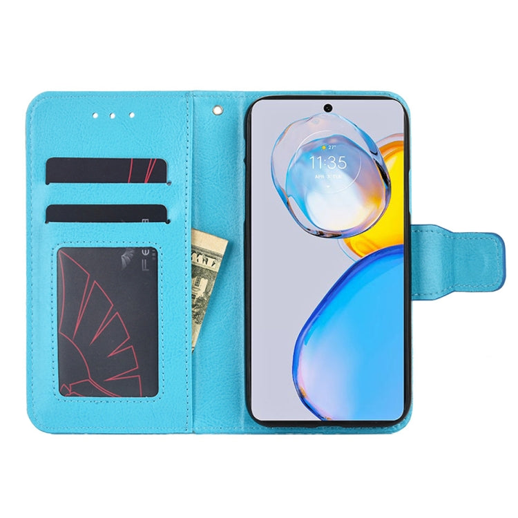For Motorola Moto E32 India/E22s 4G Global Crystal Texture Leather Phone Case