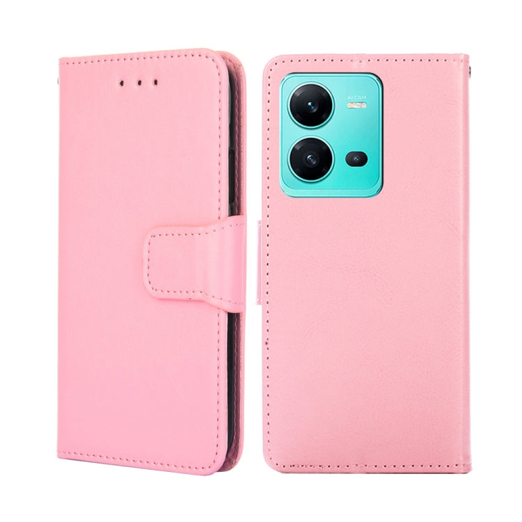 For vivo V25 5G/V25e 5G/X80 Lite Crystal Texture Leather Phone Case