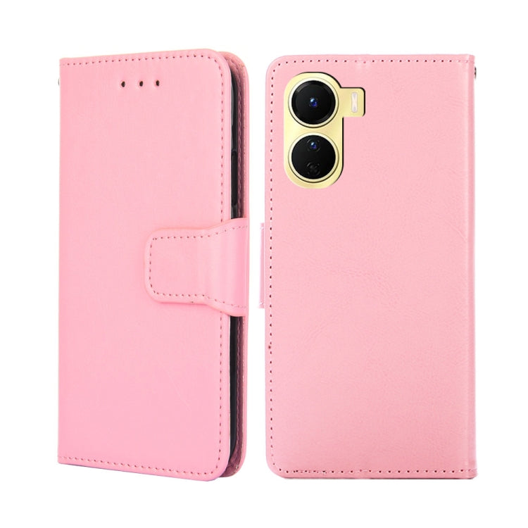 For vivo Y16 4G/Y02s 4G Crystal Texture Leather Phone Case