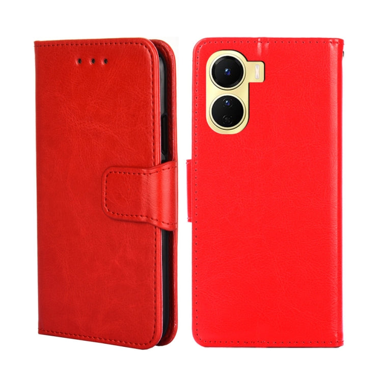 For vivo Y16 4G/Y02s 4G Crystal Texture Leather Phone Case