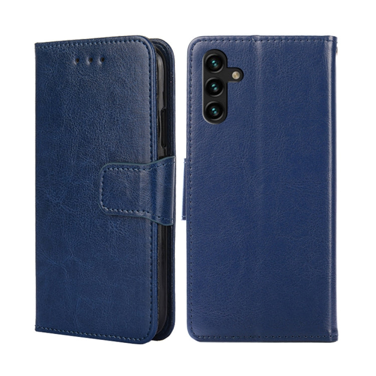 For Samsung Galaxy A04s Crystal Texture Leather Phone Case