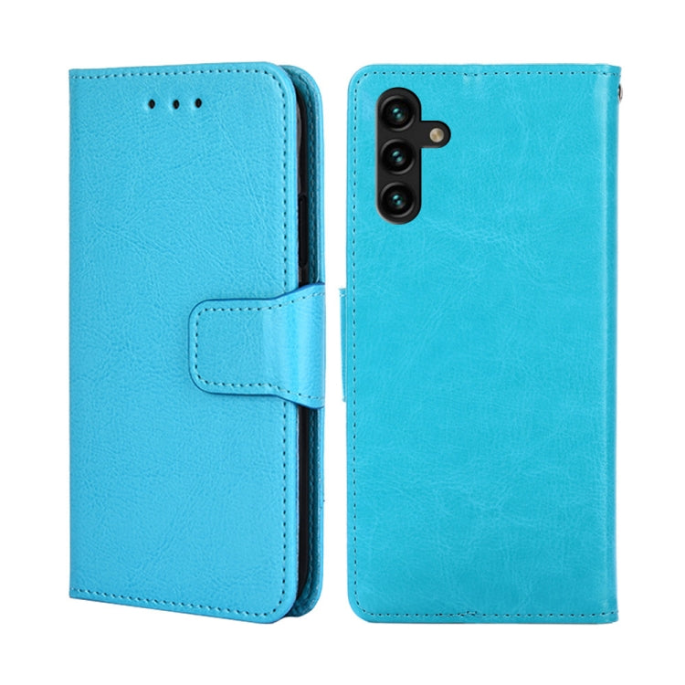 For Samsung Galaxy A04s Crystal Texture Leather Phone Case