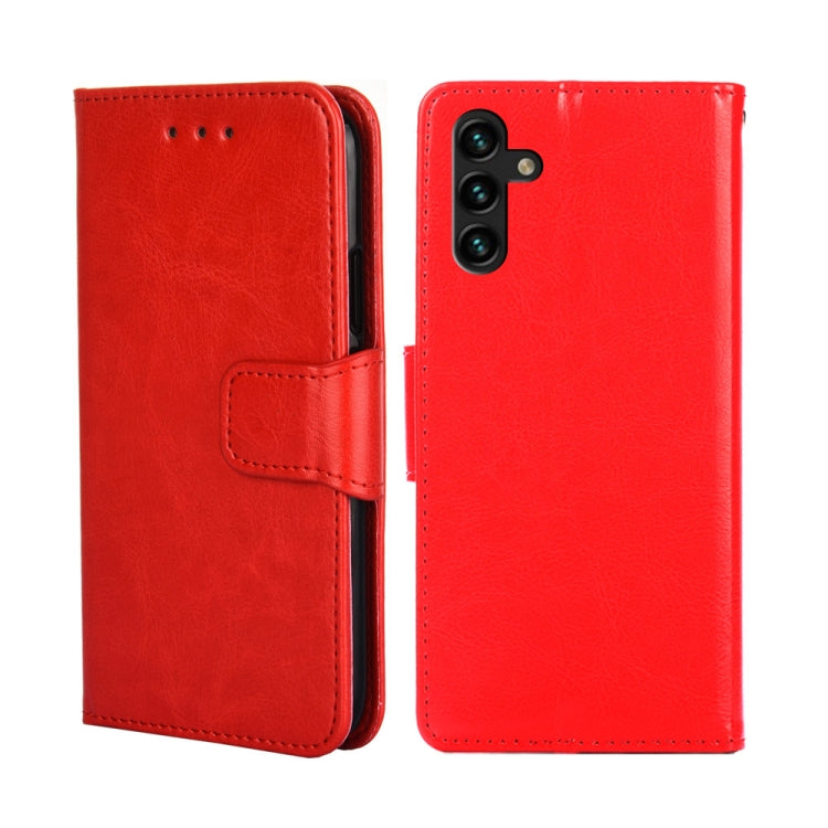 For Samsung Galaxy A04s Crystal Texture Leather Phone Case