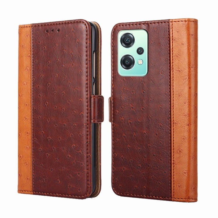 For OnePlus Nord CE 2 Lite 5G Ostrich Texture Flip Leather Phone Case