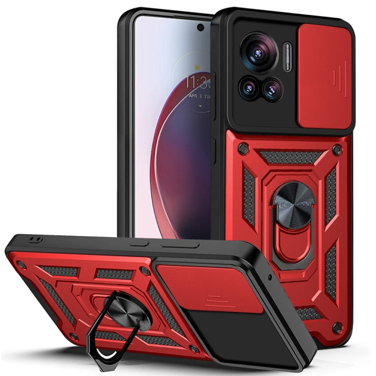 For Motorola Edge 30 Ultra Sliding Camera Cover Design TPU+PC Phone Case