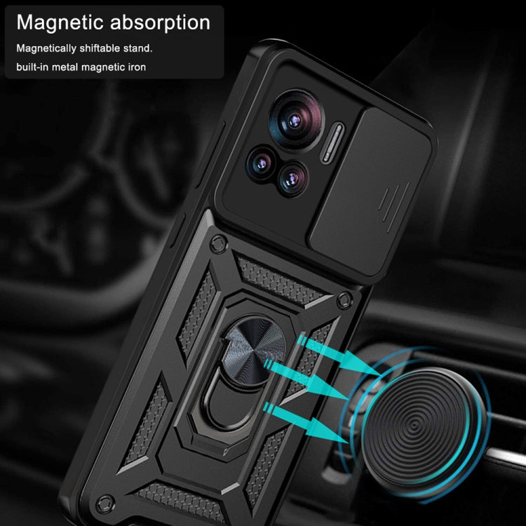For Motorola Edge 30 Ultra Sliding Camera Cover Design TPU+PC Phone Case