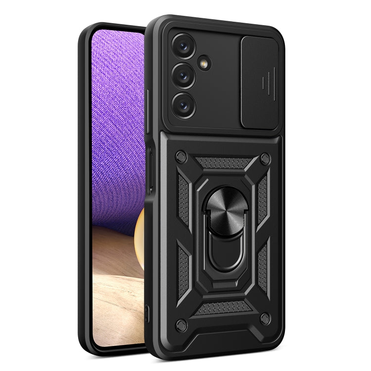 For Samsung Galaxy A14 5G Sliding Camera Cover Design TPU+PC Phone Case