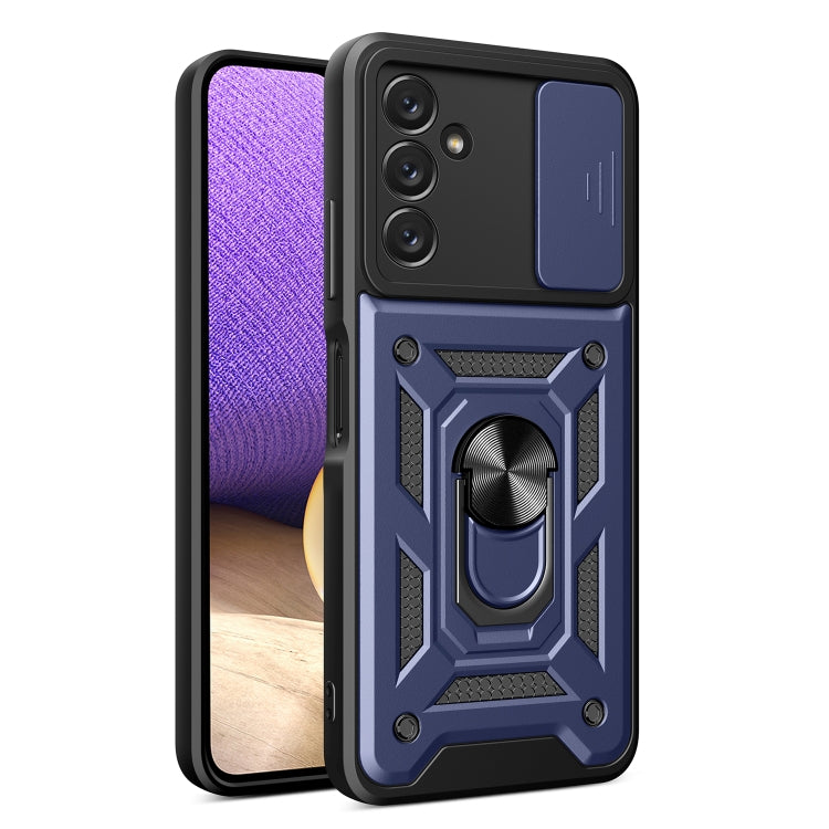 For Samsung Galaxy A14 5G Sliding Camera Cover Design TPU+PC Phone Case