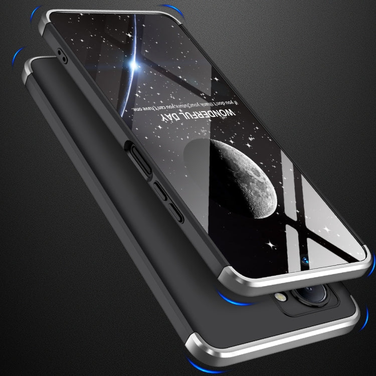 For Realme C33 GKK Three Stage Splicing Full Coverage PC Phone Case