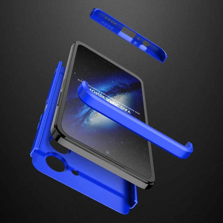 For Realme C33 GKK Three Stage Splicing Full Coverage PC Phone Case