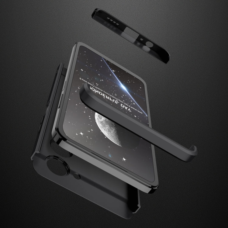 For Realme C33 GKK Three Stage Splicing Full Coverage PC Phone Case