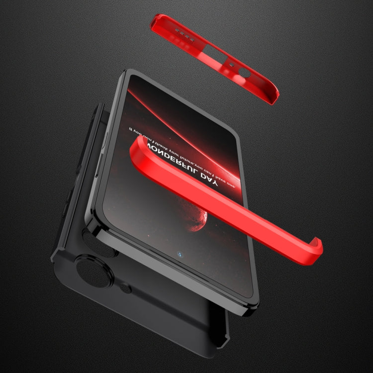 For Realme C33 GKK Three Stage Splicing Full Coverage PC Phone Case