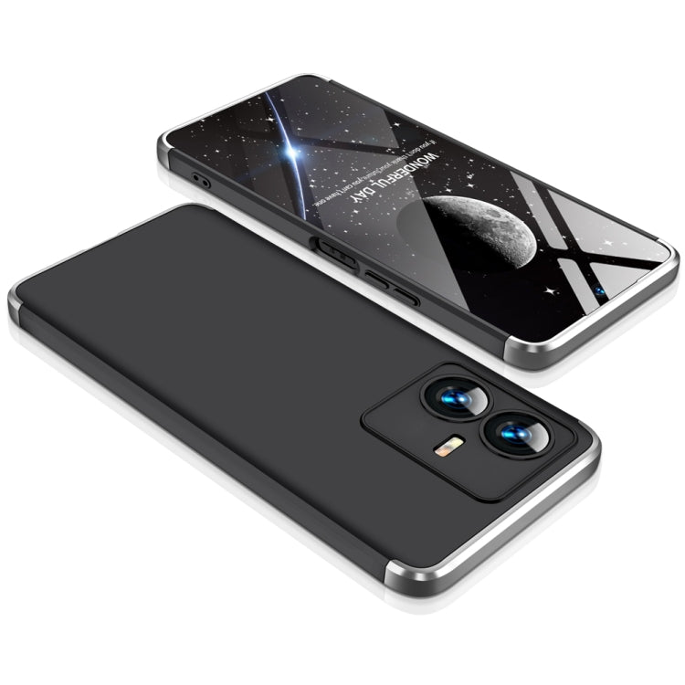 For vivo Y22 / Y22s GKK Three Stage Splicing Full Coverage PC Phone Case
