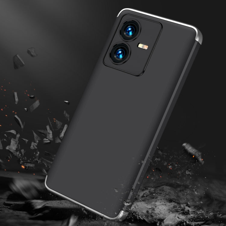 For vivo Y22 / Y22s GKK Three Stage Splicing Full Coverage PC Phone Case