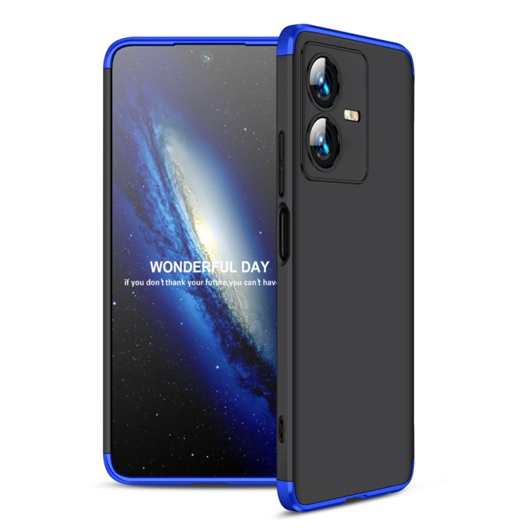 For vivo Y22 / Y22s GKK Three Stage Splicing Full Coverage PC Phone Case