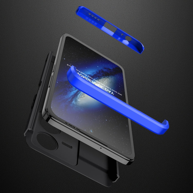 For vivo Y22 / Y22s GKK Three Stage Splicing Full Coverage PC Phone Case