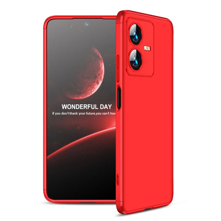 For vivo Y22 / Y22s GKK Three Stage Splicing Full Coverage PC Phone Case