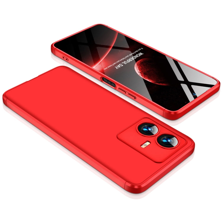 For vivo Y22 / Y22s GKK Three Stage Splicing Full Coverage PC Phone Case