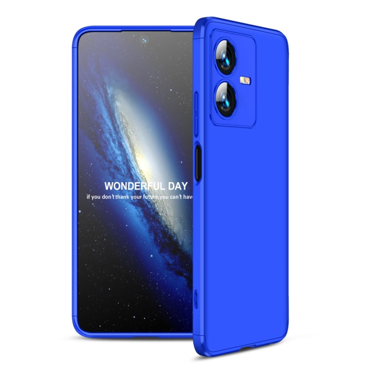 For vivo Y22 / Y22s GKK Three Stage Splicing Full Coverage PC Phone Case