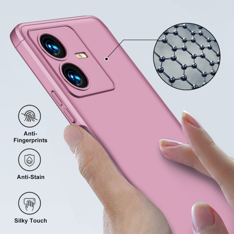 For vivo Y22 / Y22s GKK Three Stage Splicing Full Coverage PC Phone Case