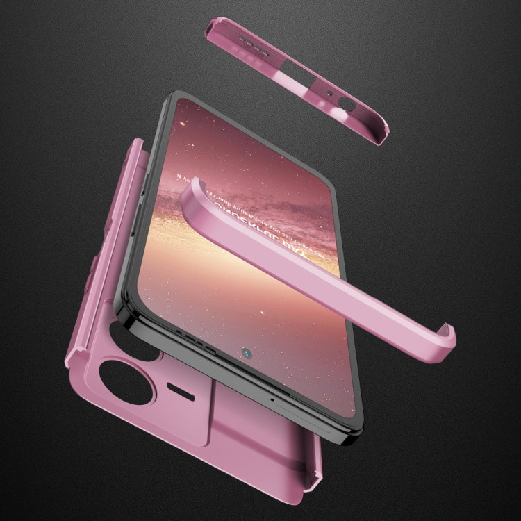 For vivo Y22 / Y22s GKK Three Stage Splicing Full Coverage PC Phone Case