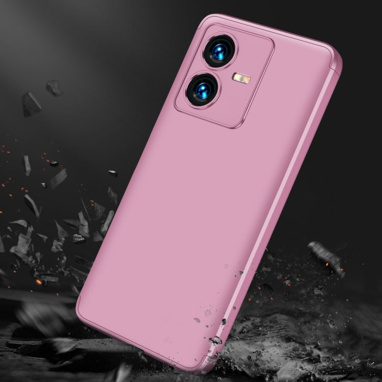 For vivo Y22 / Y22s GKK Three Stage Splicing Full Coverage PC Phone Case