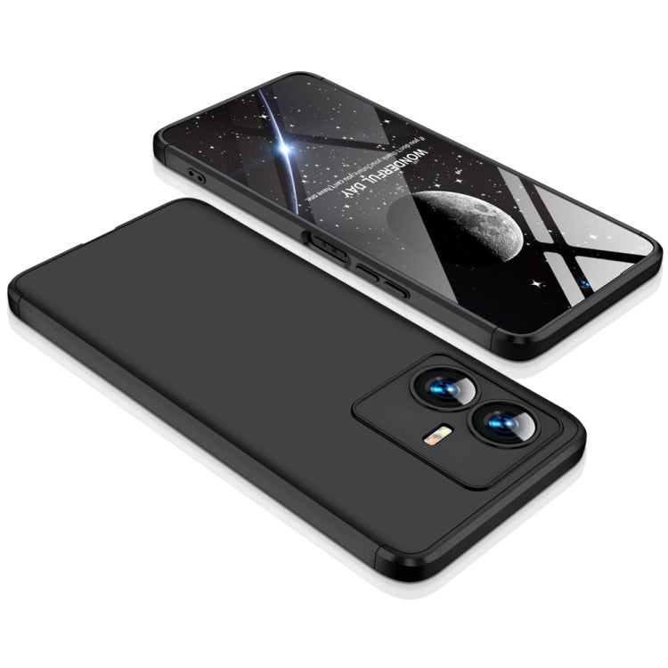 For vivo Y22 / Y22s GKK Three Stage Splicing Full Coverage PC Phone Case