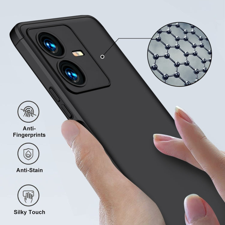 For vivo Y22 / Y22s GKK Three Stage Splicing Full Coverage PC Phone Case