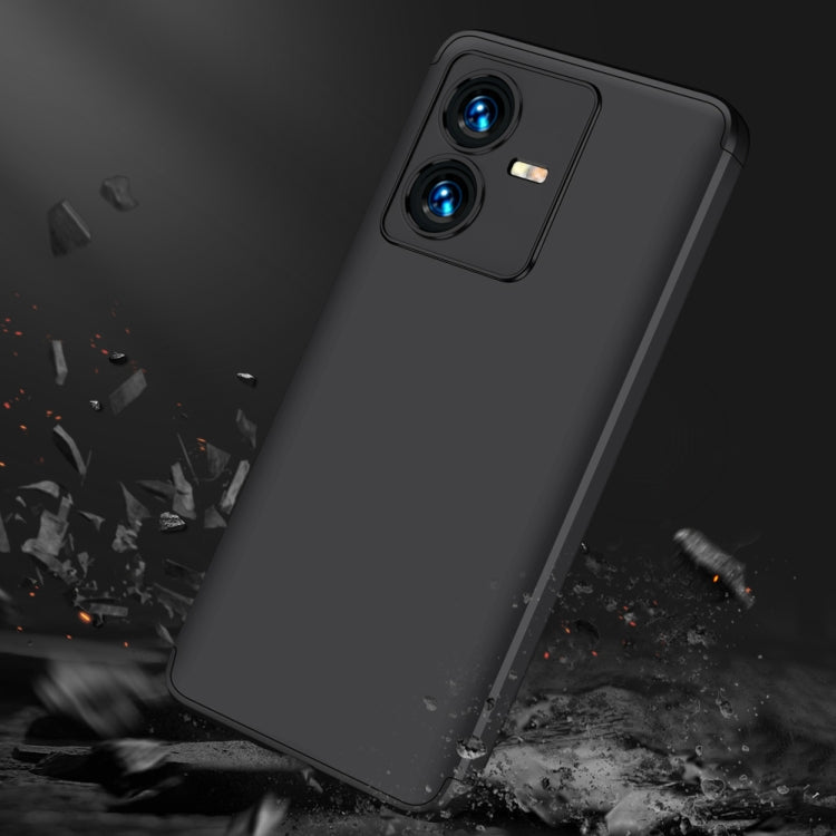 For vivo Y22 / Y22s GKK Three Stage Splicing Full Coverage PC Phone Case