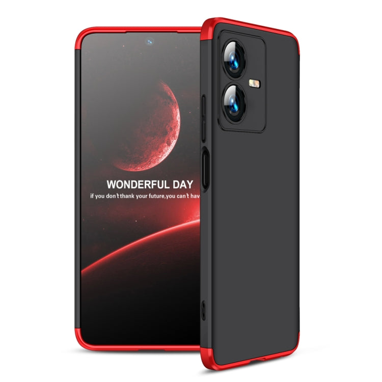 For vivo Y22 / Y22s GKK Three Stage Splicing Full Coverage PC Phone Case