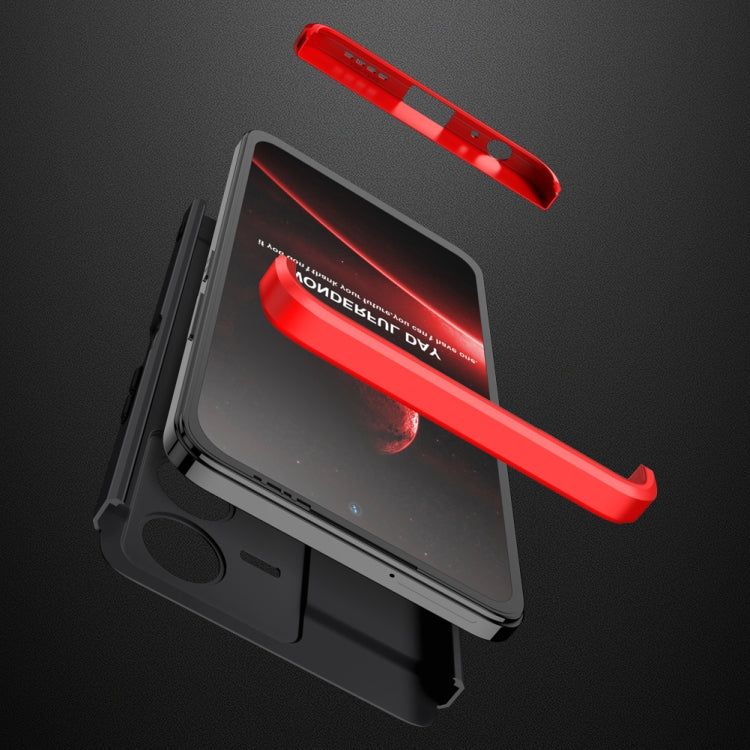For vivo Y22 / Y22s GKK Three Stage Splicing Full Coverage PC Phone Case