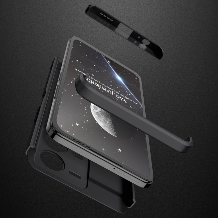 For vivo Y35 2022 GKK Three Stage Splicing Full Coverage PC Phone Case