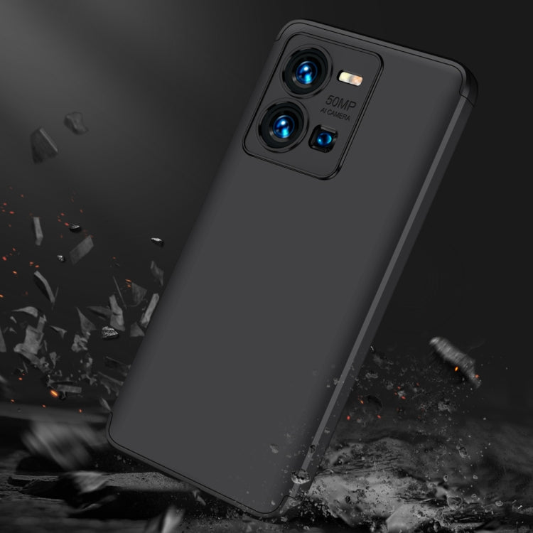 For vivo Y35 2022 GKK Three Stage Splicing Full Coverage PC Phone Case