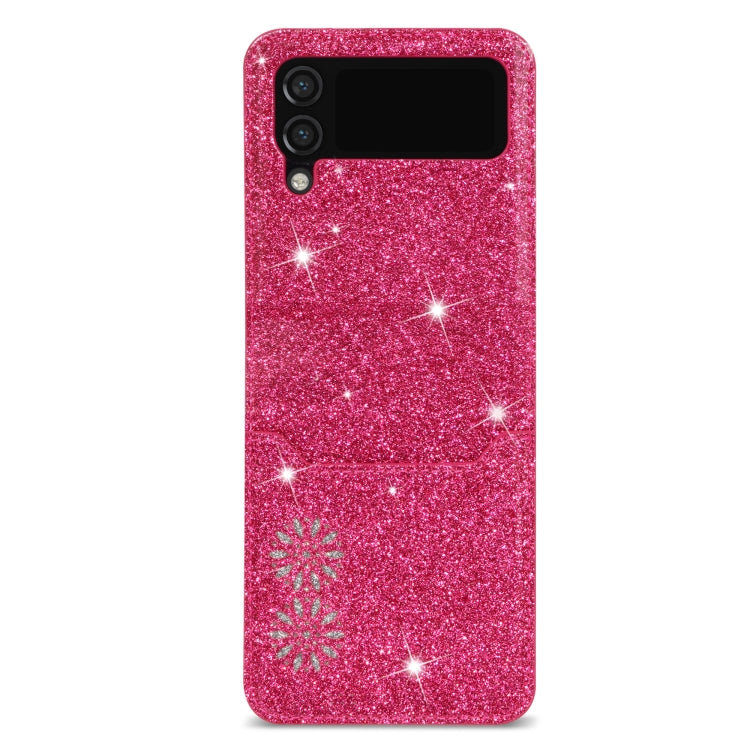 For Samsung Galaxy Z Flip3 5G Star Laser Engraving Folding Phone Case