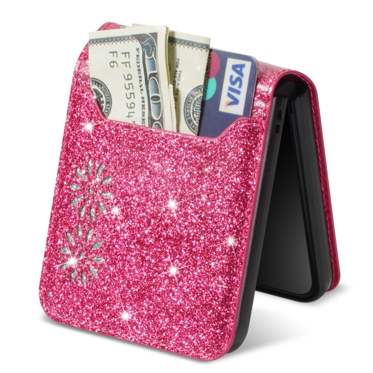 For Samsung Galaxy Z Flip3 5G Star Laser Engraving Folding Phone Case