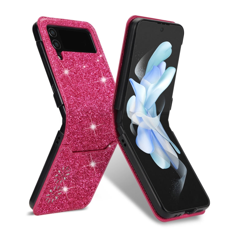 For Samsung Galaxy Z Flip3 5G Star Laser Engraving Folding Phone Case