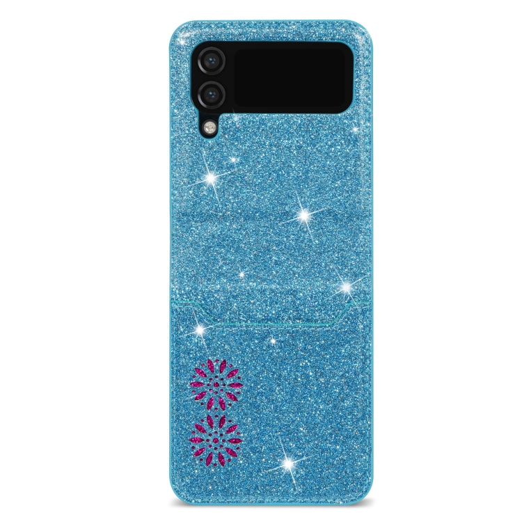 For Samsung Galaxy Z Flip4 Star Laser Engraving Folding Phone Case
