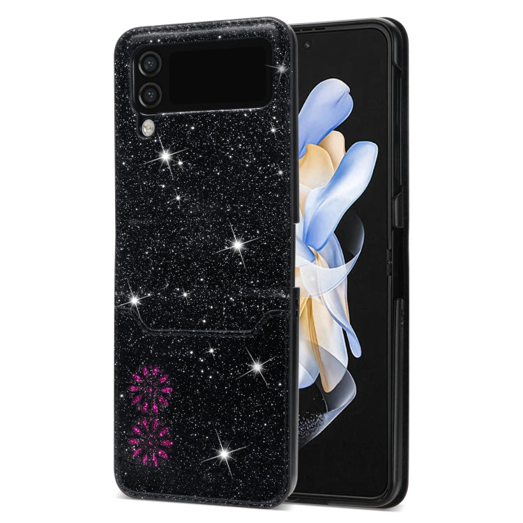 For Samsung Galaxy Z Flip4 Star Laser Engraving Folding Phone Case