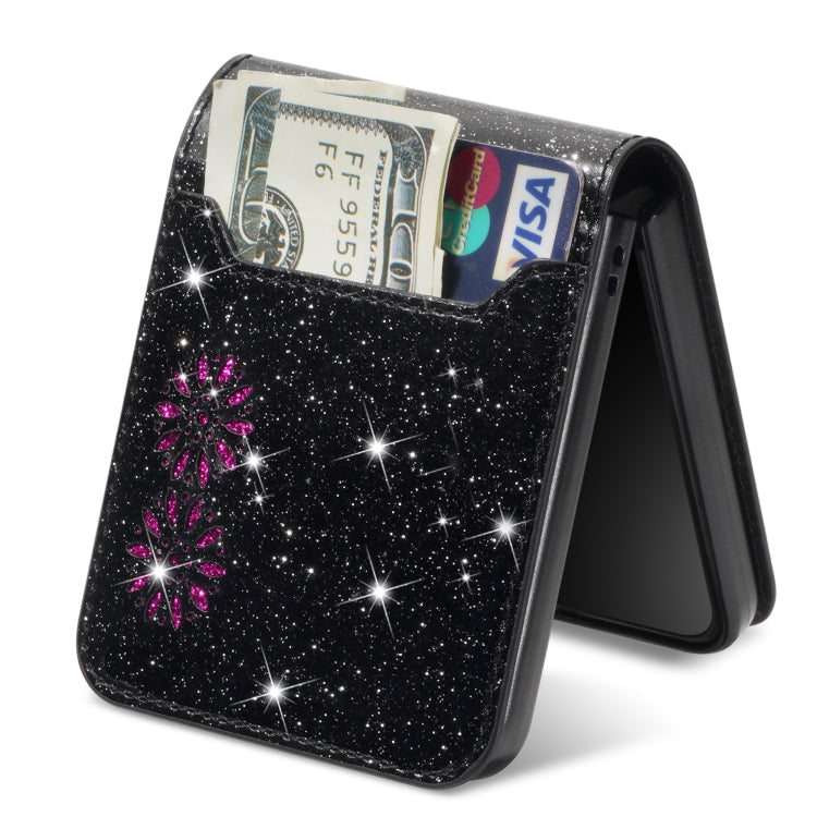For Samsung Galaxy Z Flip4 Star Laser Engraving Folding Phone Case