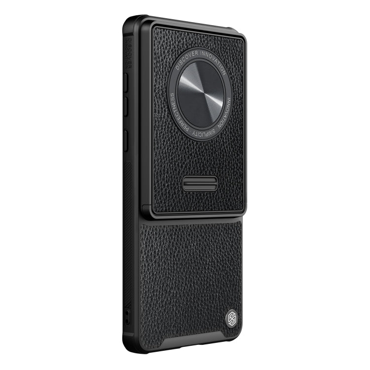 For Huawei Mate 50 Pro NILLKIN Leather Texture Collector Edition Phone Case(Black)