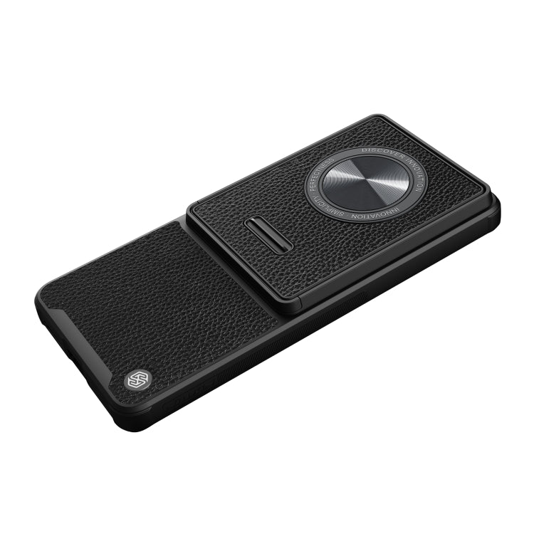 For Huawei Mate 50 Pro NILLKIN Leather Texture Collector Edition Phone Case(Black)