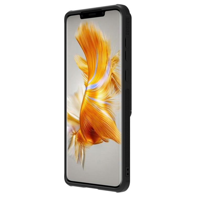 For Huawei Mate 50 Pro NILLKIN 3D Textured Camshield PC + TPU Phone Case