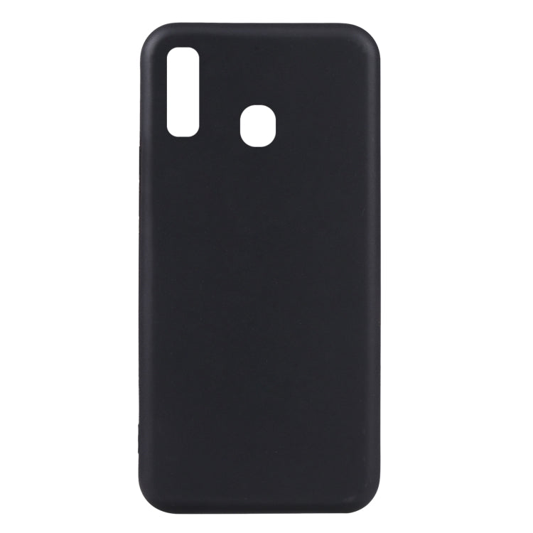 For Samsung Galaxy A40 TPU Phone Case(Black)