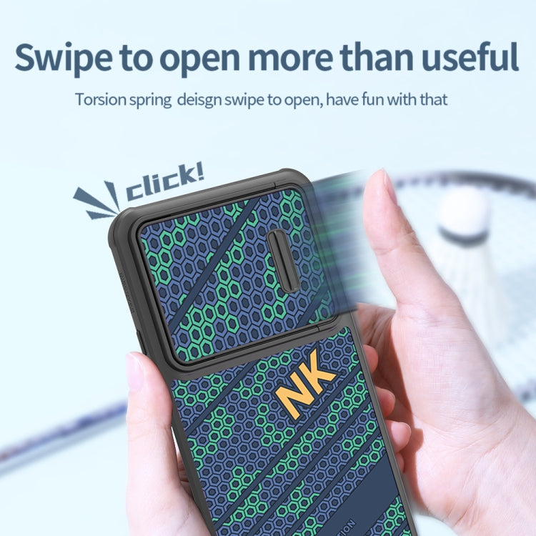 For Xiaomi 12T/Redmi K50 Ultra NILLKIN 3D Lens Sliding Camera Phone Case