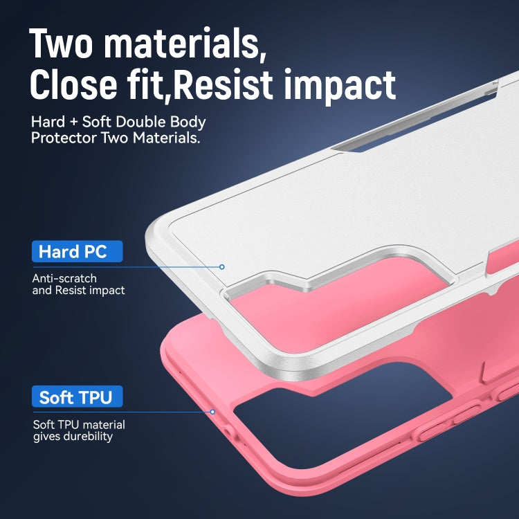 For Samsung Galaxy S23 5G Pioneer Armor PC + TPU Phone Case