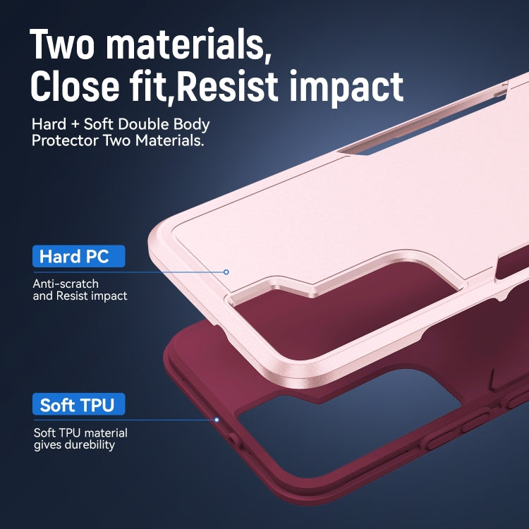 For Samsung Galaxy S23+ 5G Pioneer Armor PC + TPU Phone Case