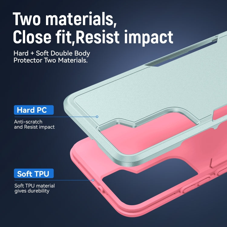 For Samsung Galaxy S23+ 5G Pioneer Armor PC + TPU Phone Case