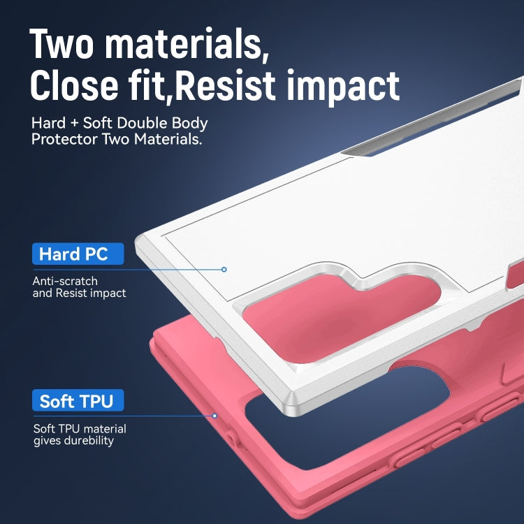 For Samsung Galaxy S23 Ultra 5G Pioneer Armor PC + TPU Phone Case